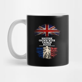 British Grown With French Roots - Gift for French With Roots From France Mug